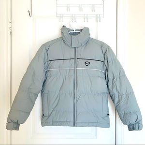 Nike Grey Puffer Jacket